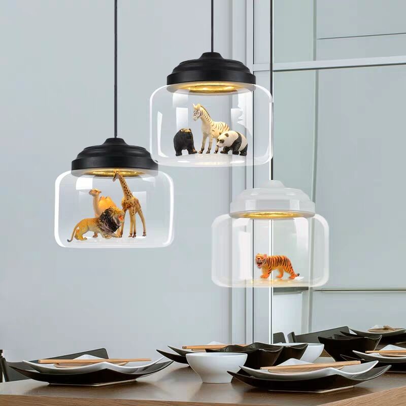מיריאם - מנורה תלויה בעיצוב חיות לחדר ילדים